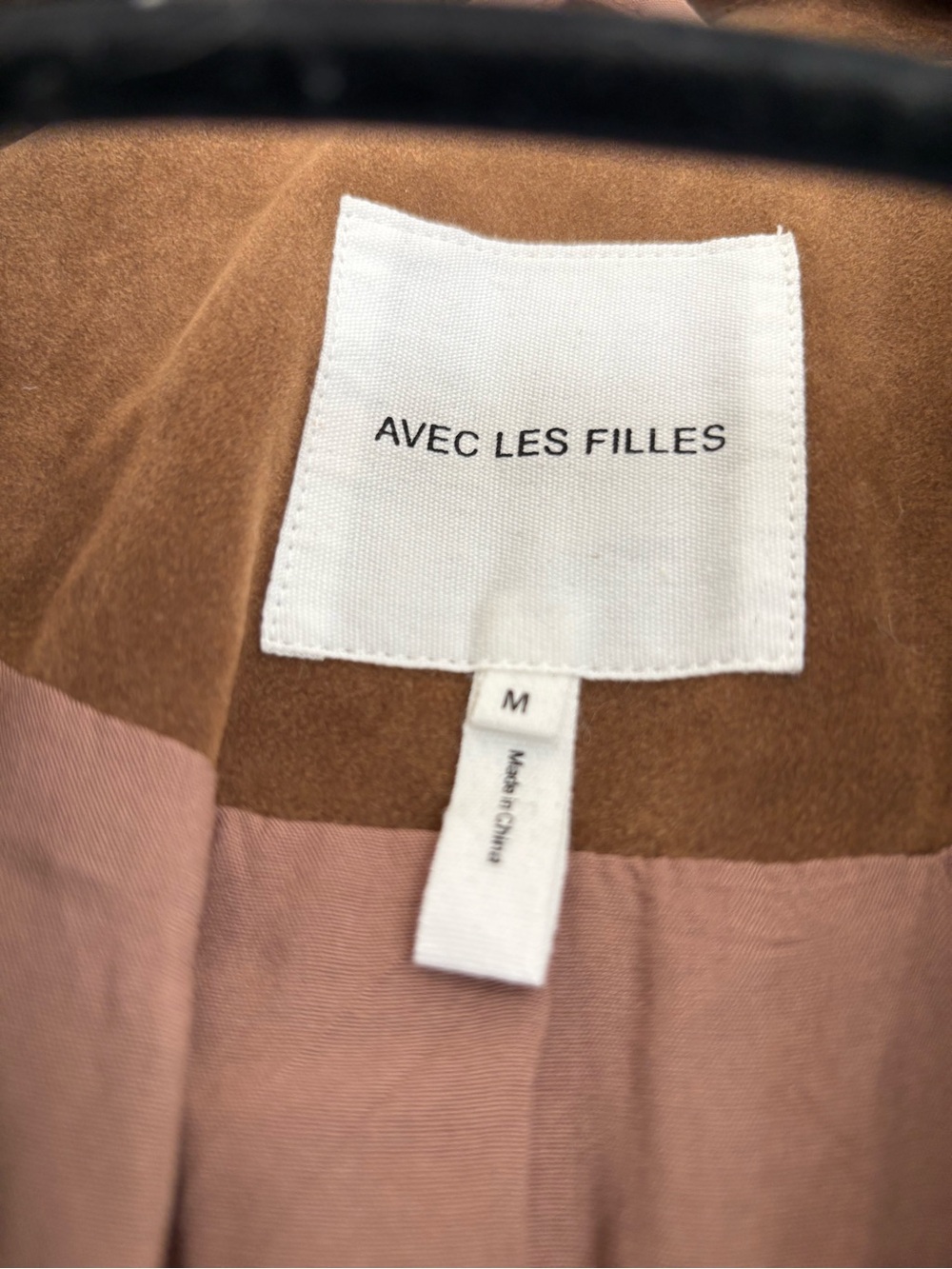 Avec Les Filles suede trench coat - Picture 2 of 5